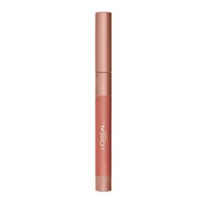 l’oreal paris infallible matte lip crayon, smooth caramel (packaging may vary)