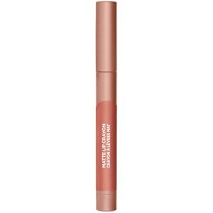 L'Oreal Paris Infallible Matte Lip Crayon, Smooth Caramel (Packaging May Vary)