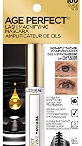 L'Oreal Paris Age Perfect Lash Magnifying Mascara, Black, 0.28 Ounces