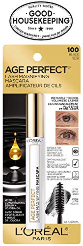 L'Oreal Paris Age Perfect Lash Magnifying Mascara, Black, 0.28 Ounces