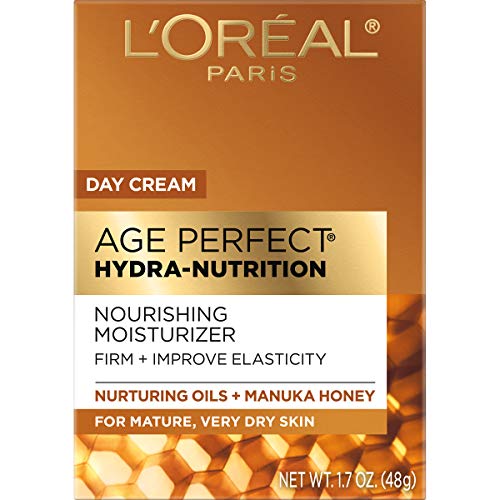 L'Oreal Paris Skincare Age Perfect Hydra-Nutrition Anti-Aging Day Cream with Manuka Honey Extract, 1.7 Ounce