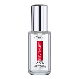 L'Oreal Paris Revitalift Derm Intensives Hyaluronic Acid + Caffeine Hydrating Eye Serum, 0.67 Fl. Oz.