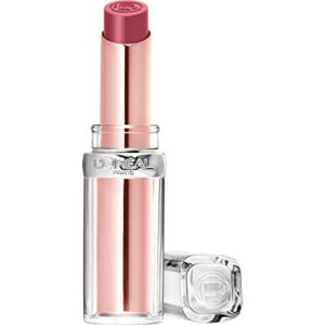 l’oreal paris glow paradise hydrating balm-in-lipstick with pomegranate extract, blush fantasy
