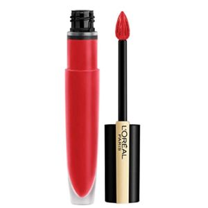 l’oreal paris makeup rouge signature matte lip stain, red