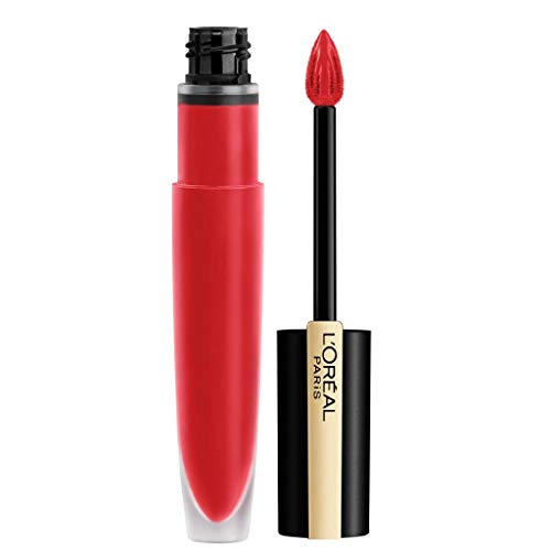 L'Oreal Paris Makeup Rouge Signature Matte Lip Stain, Red