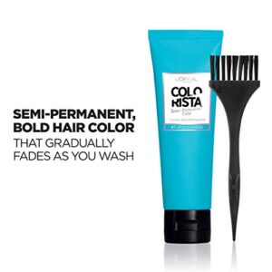 L'Oreal Paris Colorista Semi-Permanent Hair Color for Light Blonde or Bleached Hair, Turquoise
