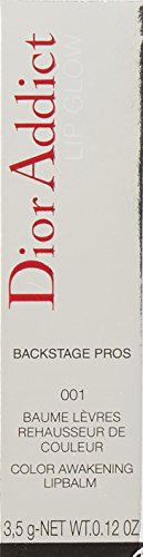 Dior Addict Lip Glow Color Awakening Lip Balm SPF 10 by Christian Dior for Women - 0.12 oz Lip Color