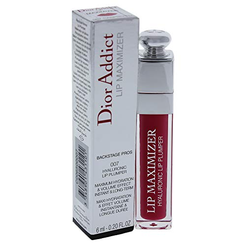 Dior Dior Addict Lip Maximizer, 007 Raspberry, clean , 0.20 Fl Oz