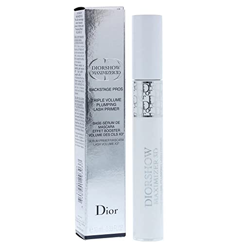 Dior Diorshow Maximizer 3D Lash Primer-Serum Triple Action 24H Wear Lash Care, 0.33 Ounce