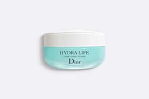 christian dior hydra life intense sorbet creme moisturizer for women, 1.7 ounce