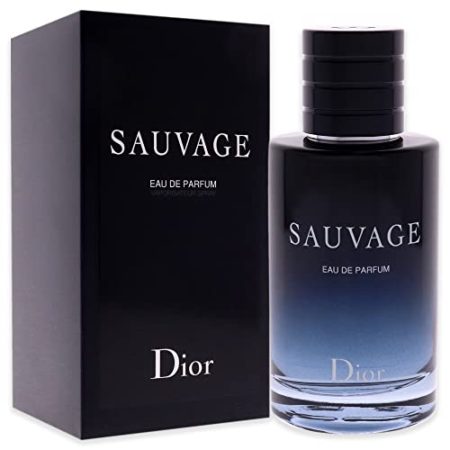 Christian Dior Sauvage Eau De Parfum Spray For Men, 3.4 Ounce