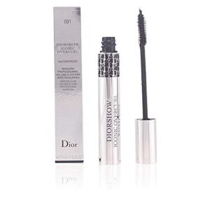 Dior Diorshow Iconic Overcurl Waterproof Mascara Spectacular 24H (091) Black, 0.21 Ounce