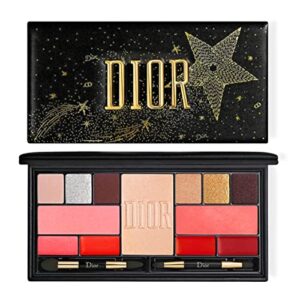 dior sparkling couture palette colour and shine essentials face eyes lips limited edition makeup palette