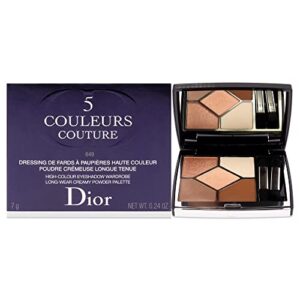 christian dior 5 colour couture eyeshadow palette – 649 nude dress women eye shadow 0.24 oz