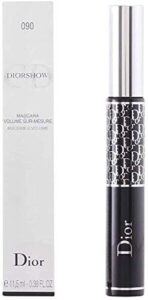 christian dior diorshow mascara makeup – black (#090) 0.38 fluid ounce (11.5ml) brush