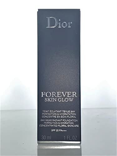 Christian Dior Forever Skin Glow 24h Wear Radiant Foundation 3.5N Neutral/Glow SPF 20, 1.0 Ounce