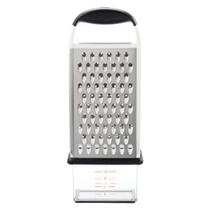 oxo good grips box grater silver