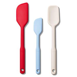 oxo good grips 3 piece silicone spatula set