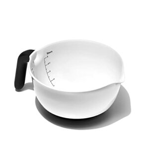 oxo good grips 2qt batter mixing bowl, white