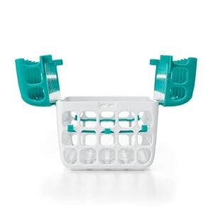 OXO Tot Dishwasher Basket for Bottle Parts & Accessories, Teal, 1 Count (Pack of 1)