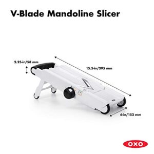 OXO Good Grips V-Blade Mandoline Slicer, White