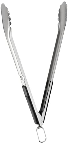 OXO Good Grips Grilling Tools, 3pc Set-Tongs, Turner Rest, Black