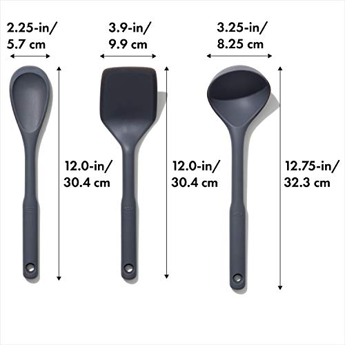 OXO Good Grips 3-Piece Silicone Utensil Set