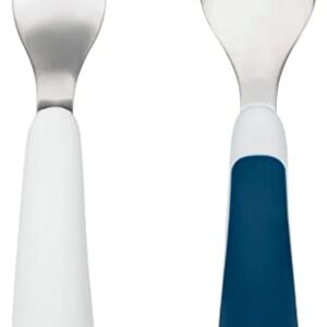 OXO Tot Fork & Spoon Set- Navy