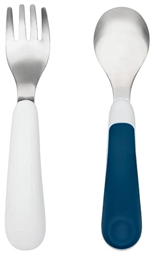 OXO Tot Fork & Spoon Set- Navy