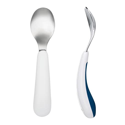 OXO Tot Fork & Spoon Set- Navy