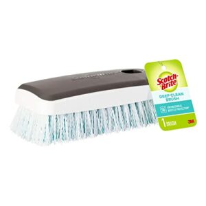 scotch-brite deep clean brush, for tile floors and walls, shower doors, tubs, and more
