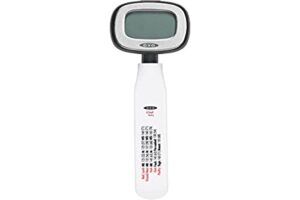 oxo good grips chef’s precision digital instant read thermometer, black
