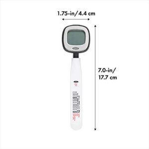 OXO Good Grips Chef's Precision Digital Instant Read Thermometer, Black