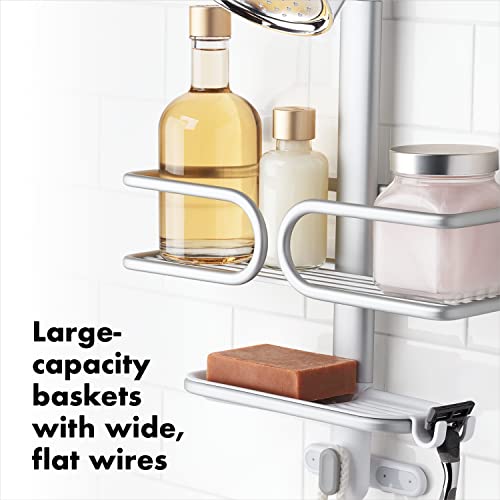 OXO Good Grips Compact Aluminum Shower Caddy