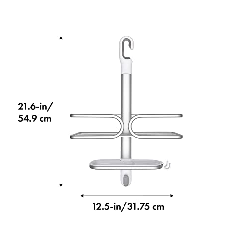 OXO Good Grips Compact Aluminum Shower Caddy