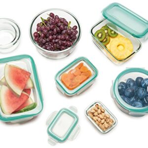 OXO Good Grips 3.5 Cup Smart Seal Glass Rectangle Food Storage Container