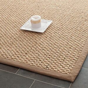 SAFAVIEH Natural Fiber Collection 9' x 12' Natural NF525B Premium Sisal Area Rug