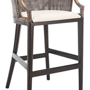 Safavieh Home Collection Brando Brown 28-inch Bar Stool