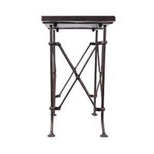 Creative Co-op Bronze Metal Rectangle Table, 20",DA0124