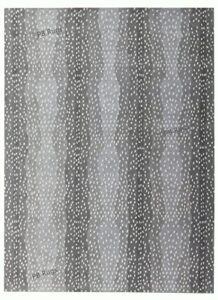 antelope cheetah gray contemporary persian oriental woolen area rugs (6’x9′)