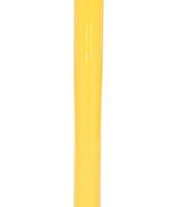 Vestil BOL-RF-48-4.5 Surface Mounted Removable Steel Pipe Safety Bollard, 4-1/2" OD, 48" Height,Yellow