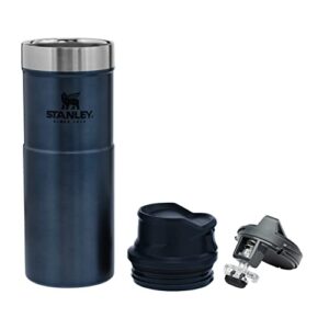 Stanley Classic Trigger Action Travel Mug 0.47L / 16OZ Nightfall ? Leakproof Cup | Hot & Cold Thermos Bottle | Vacuum Insulated Tumbler for Coffee, Tea & Water | BPA Stainless-Steel Travel Flask