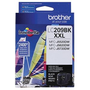 brother mfc-j5720dw black original ink extra high yield (2,400 yield)