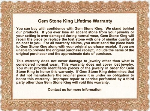 Gem Stone King 925 Sterling Silver Round Birthstones Circle Build Your Own Circle Pendant Necklace For Women With 18 Inch Chain