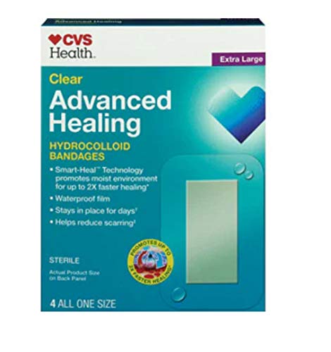 CVS Health Advanced Healing Hydrocolloid Bandages (Extra Large)