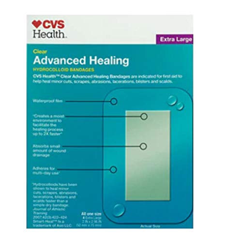 CVS Health Advanced Healing Hydrocolloid Bandages (Extra Large)