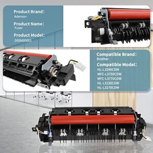 Ademon D00N0D001 Fuser Kit Compatible with Brother Printer，115 Volt Fuser Fixing Unit Replacement for Brother 16000Yield