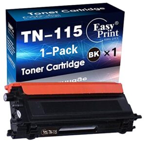 easyprint black compatible tn115 tn-115 toner cartridge used for brother hl-4040cn 4050cdn 4070cdw mfc-9440cn 9450cdn 9840cdw dcp-9040cn 9045cdn printer, (1xpack)