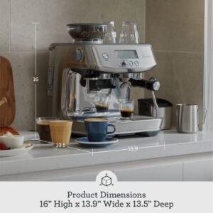 Breville Barista Pro Espresso Machine, 2 liters, Brushed Stainless Steel, BES878BSS