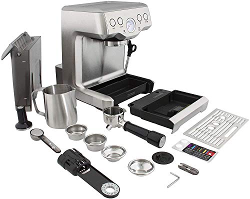 Breville Infuser Espresso Machine,61 ounces, Brushed Stainless Steel, BES840XL